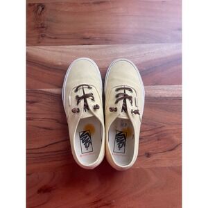 Vans Authentic Wild & Free Yellow Canvas Sneakers Women